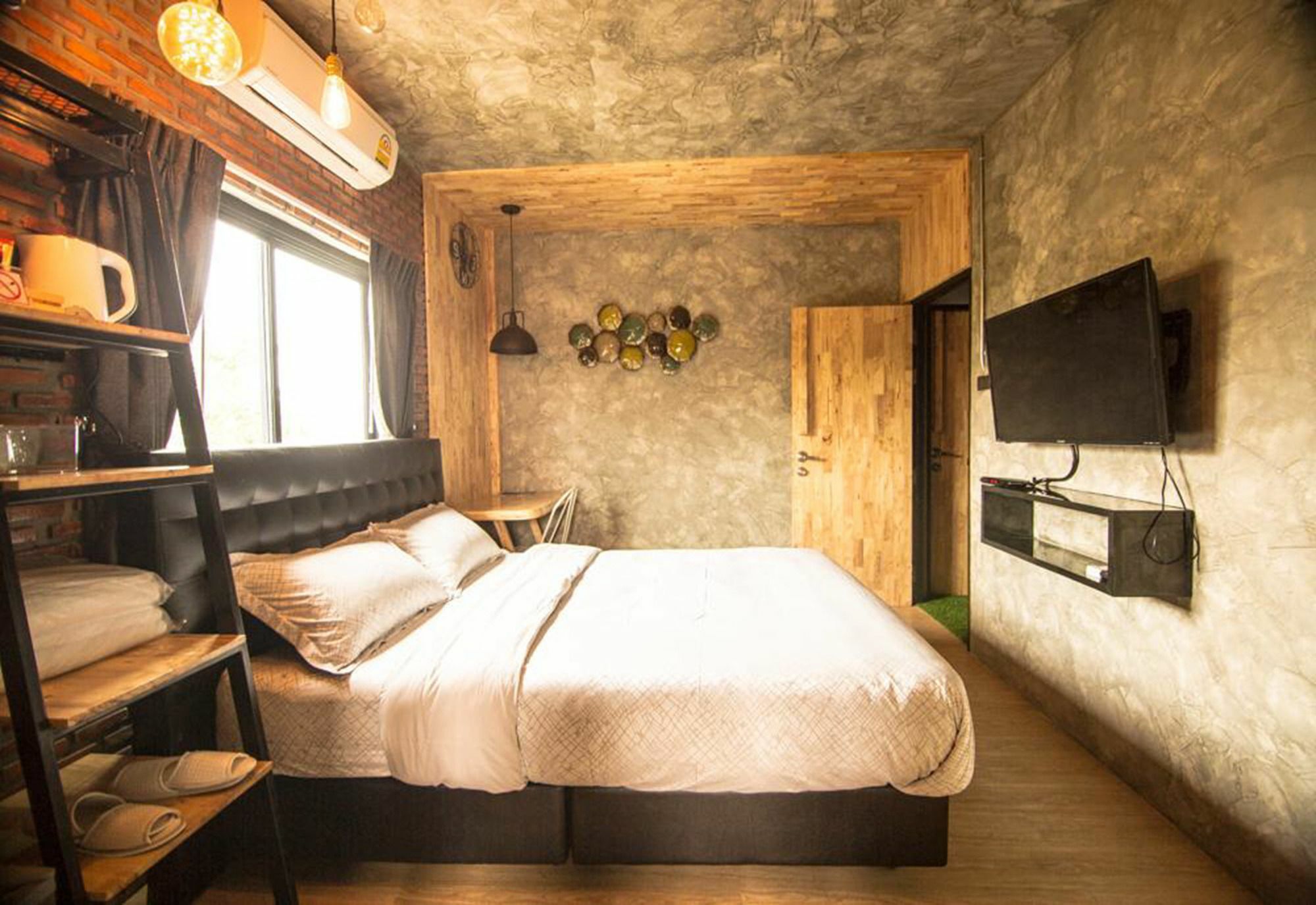 Bed Loft Cafe Otel Khon Kaen Dış mekan fotoğraf
