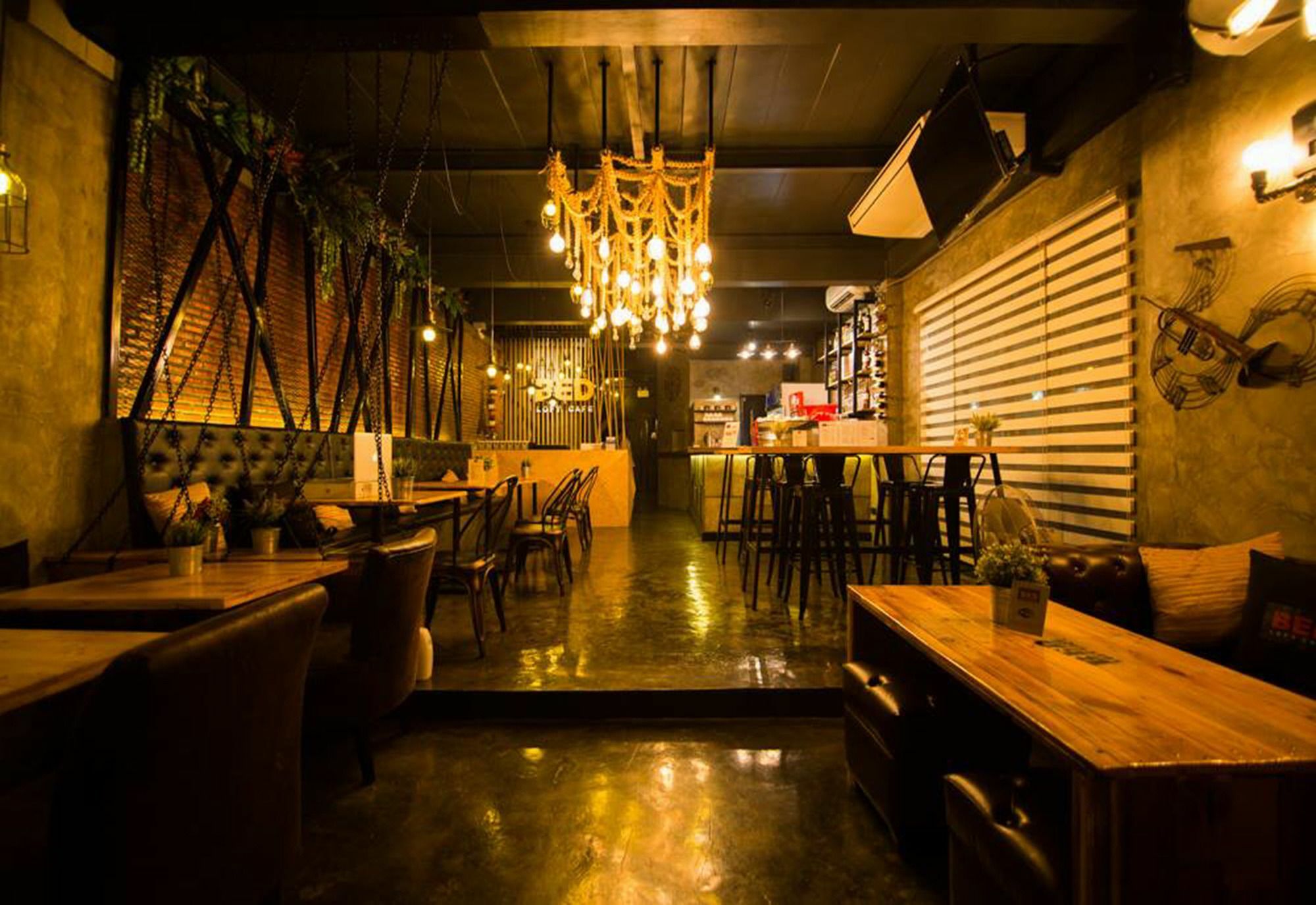 Bed Loft Cafe Otel Khon Kaen Dış mekan fotoğraf