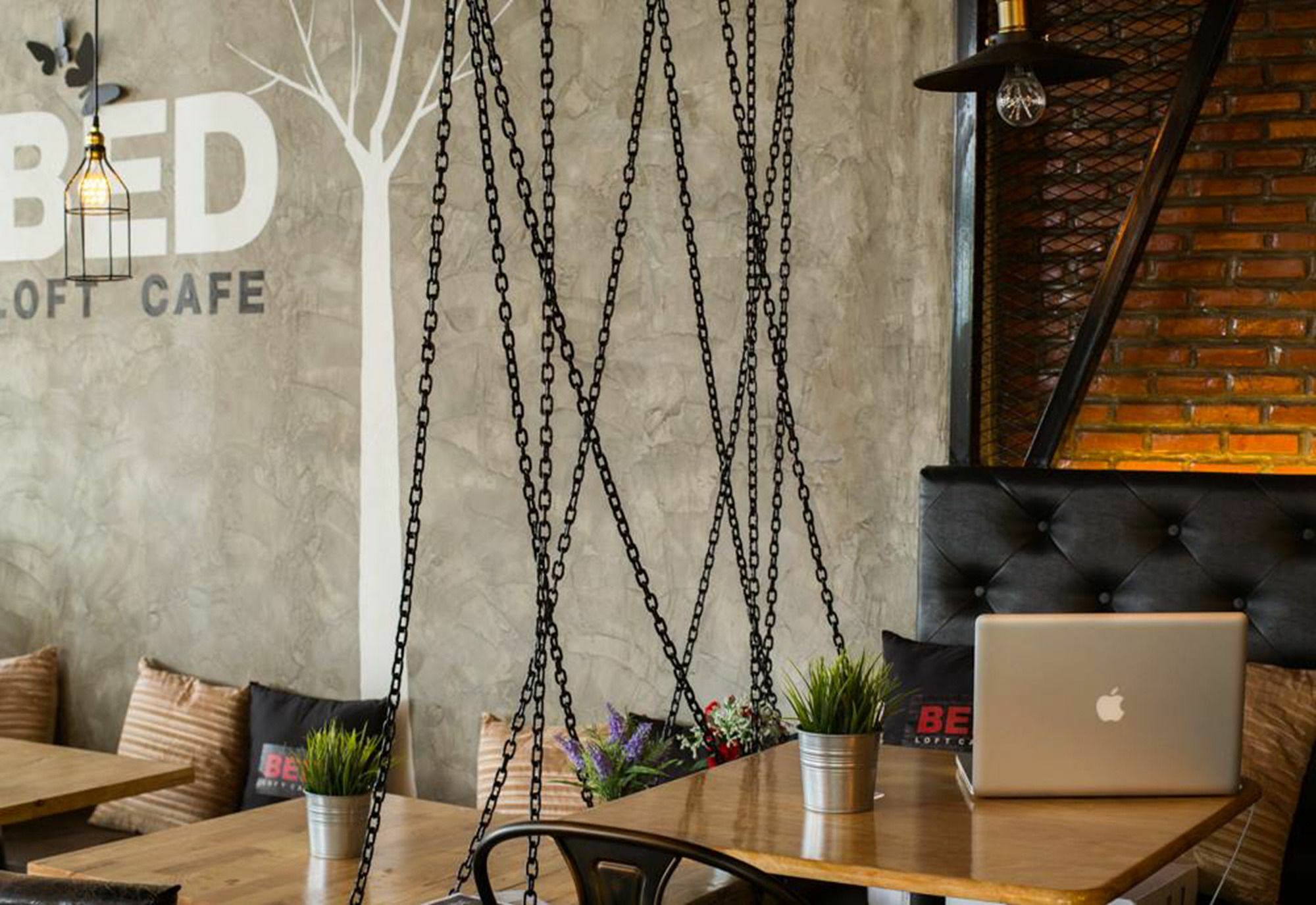 Bed Loft Cafe Otel Khon Kaen Dış mekan fotoğraf